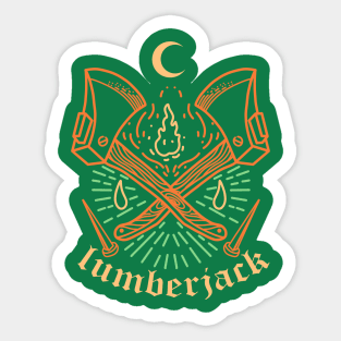 lumberjack Sticker